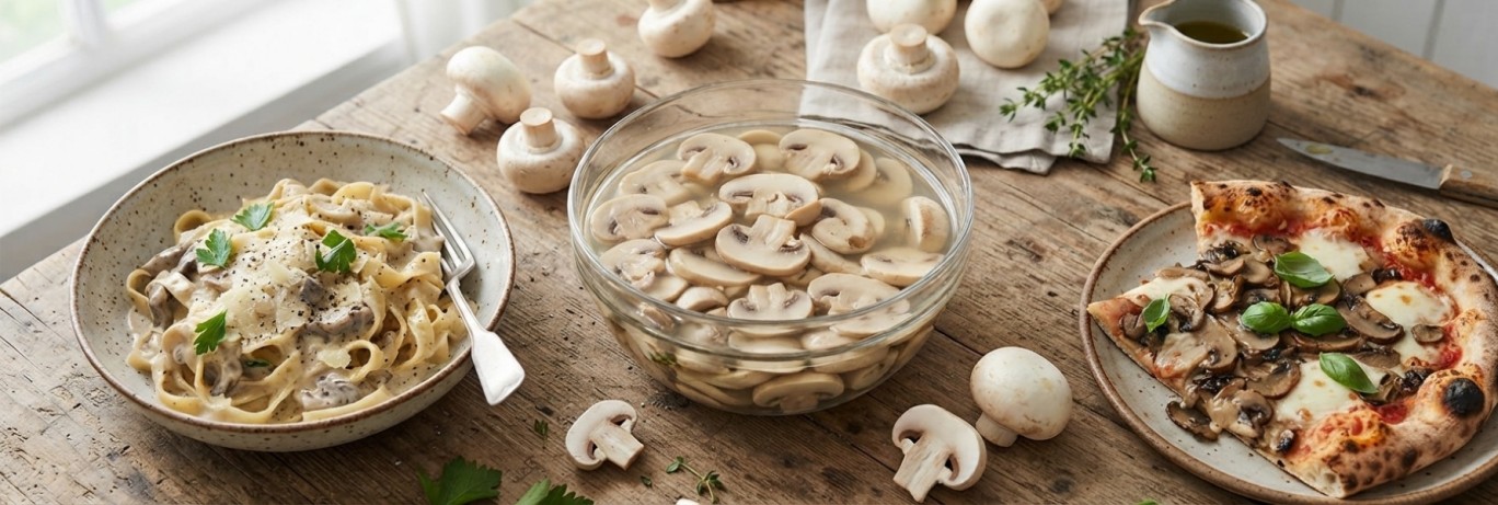 Champignons in Brine