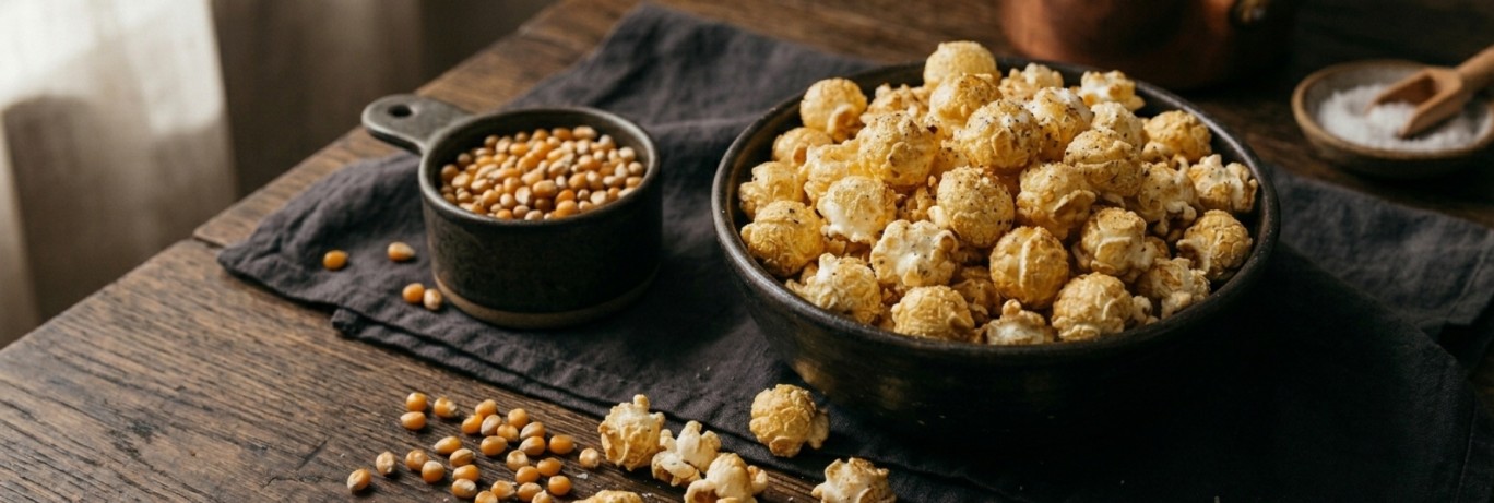 Mushroom Popcorn Kernels
